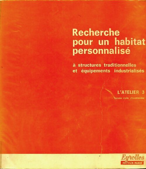 Recherche pour un habitat personnalisé - Collectif - Livre