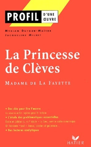 La princesse de Clèves (extraits) - Mme De Lafayette - Livre