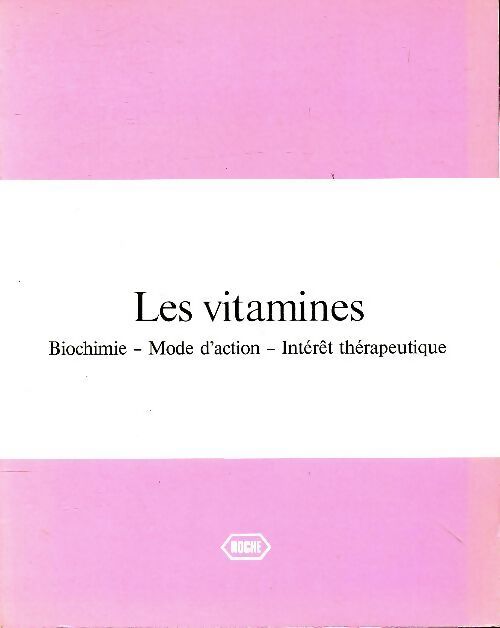 Les vitamines - J Leboulanger - Livre