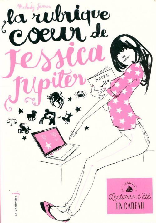 La rubrique coeur de Jessica Jupiter - Melody James - Livre