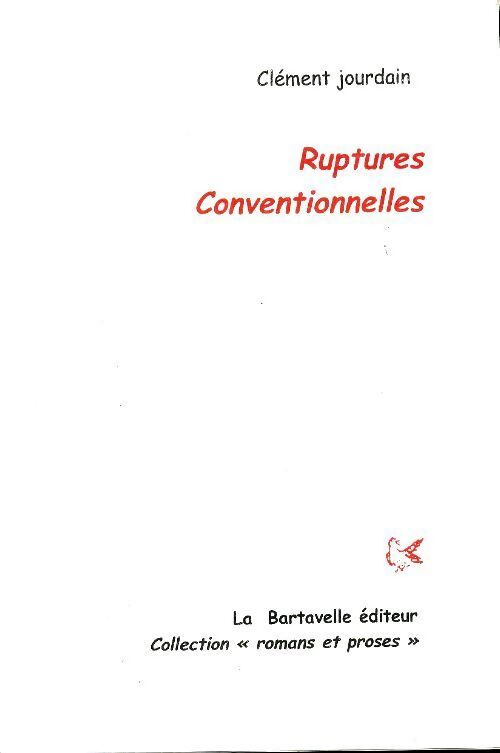 Ruptures conventionnelles - Clément Jourdain - Livre