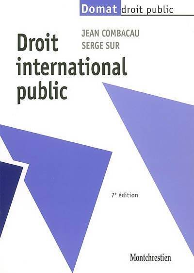 Droit international public - Jean Combacau - Livre