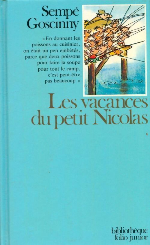Les vacances du petit Nicolas - René Goscinny - Livre