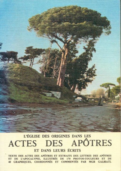 Actes des apôtres - Henri Galbiati - Livre
