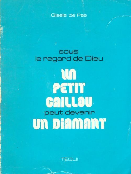 Sous le regard de Dieu un petit caillou peut devenir un diamant - Gisèle De Pas - Livre