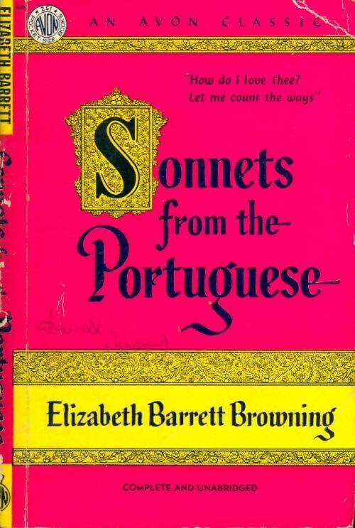 Sonnets from the Portuguese - Elizabeth Barrett Browning - Livre
