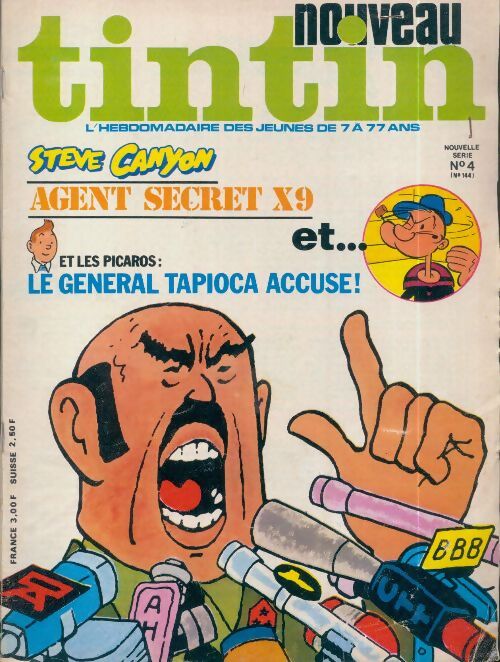 Tintin nouveau n°4 : Steve Canyon / Agent secret X9 - Collectif - Livre