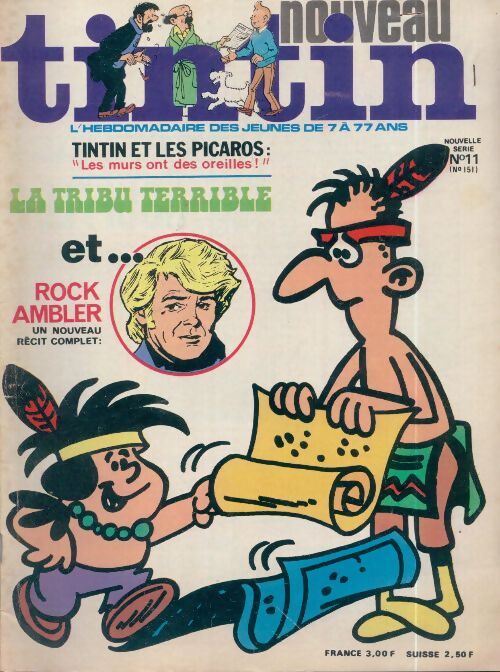 Tintin nouveau n°11 : La tribu terrible - Collectif - Livre