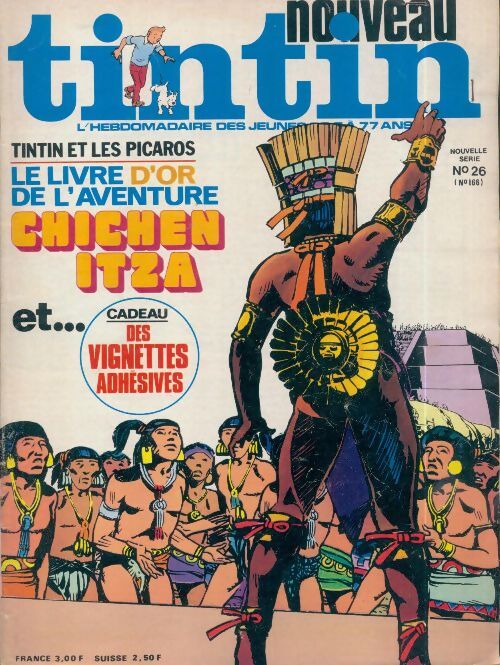 Tintin nouveau n°26 : Le livre d'or de l'aventure Chichen Itza - Collectif - Livre