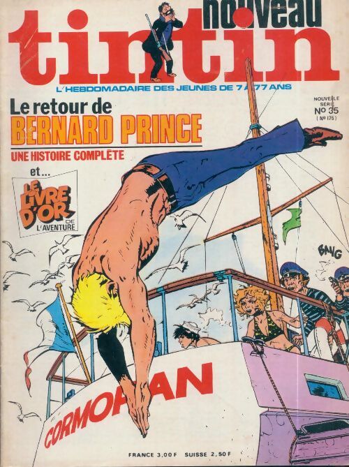 Tintin nouveau n°35 : Le retour de Bernard Prince - Collectif - Livre