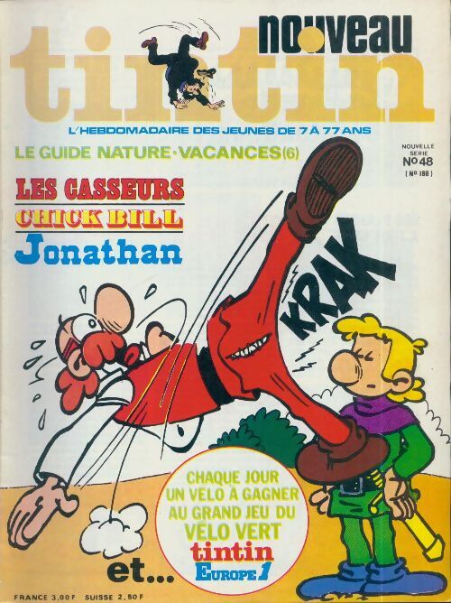 Tintin nouveau n°48 : Le guide nature vacances (6) - Collectif - Livre