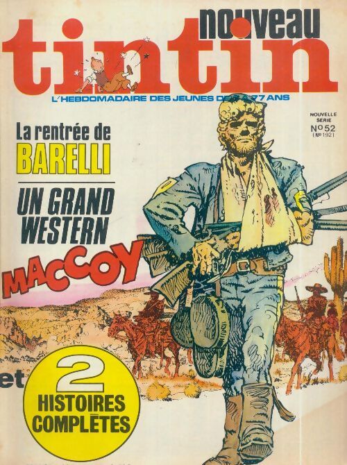 Tintin nouveau n°52 : La rentrée de Barelli - Collectif - Livre
