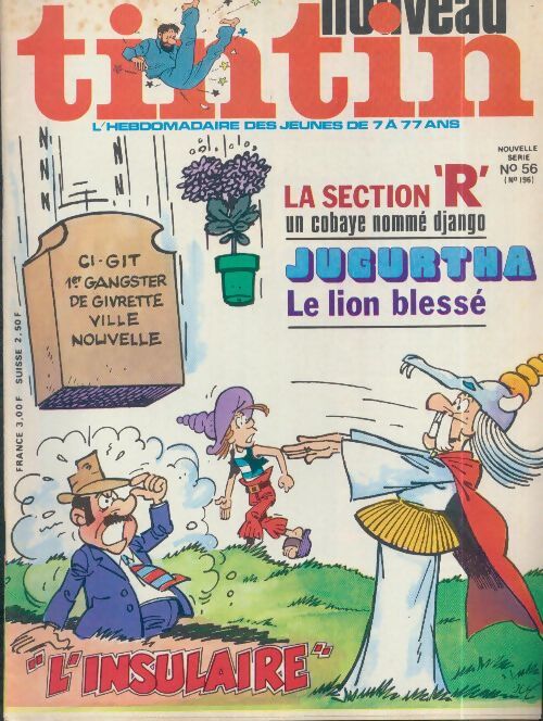 Tintin nouveau n°56 : La section R / Jugurtha - Collectif - Livre