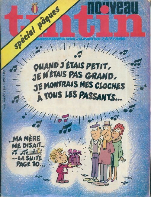 Tintin nouveau n°82 : Spécial Pâques - Collectif - Livre