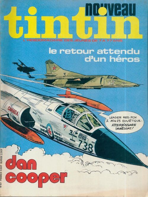 Tintin nouveau n°87 : Dan Cooper - Collectif - Livre