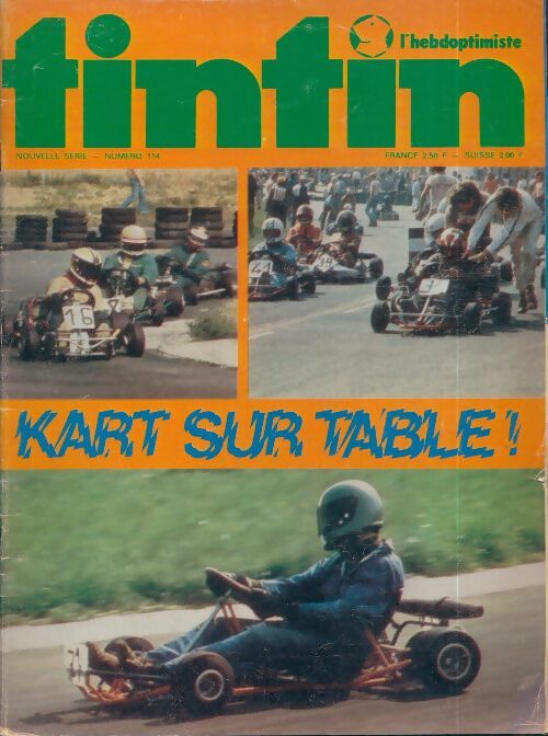 Tintin (nouvelle série) n°114 : Kart sur table ! - Collectif - Livre