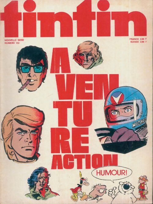 Tintin (nouvelle série) n°132 : Aventure action - Collectif - Livre
