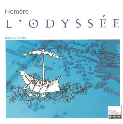 L'odyssée d'Homère - Sylvie Perceau - Livre