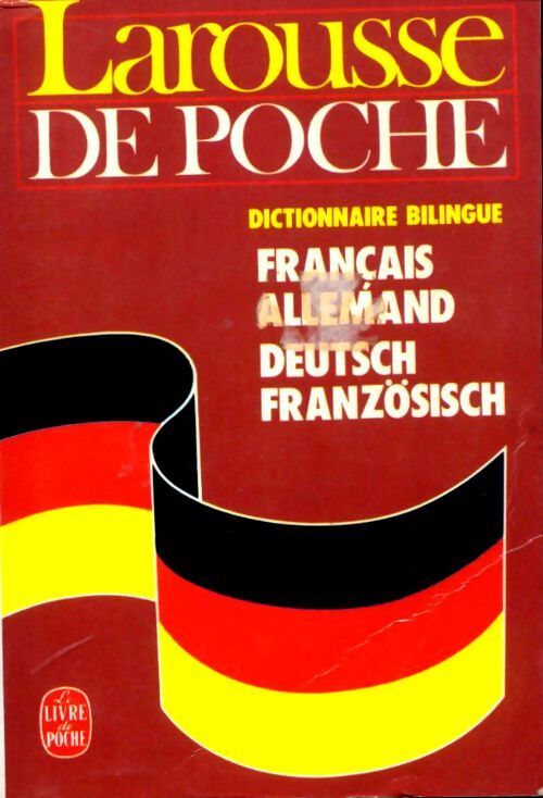 Larousse de poche, dictionnaire bilingue français-allemand - Jean Clédière - Livre