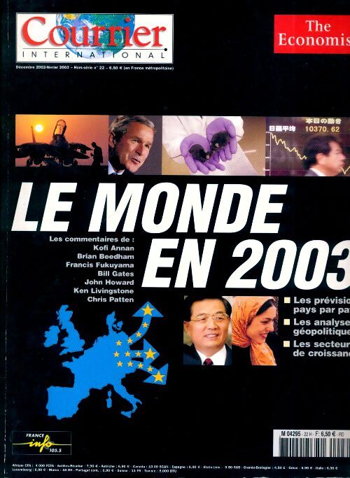 Courrier International Hors-Série n°22 : Le monde en 2003 - Collectif - Livre