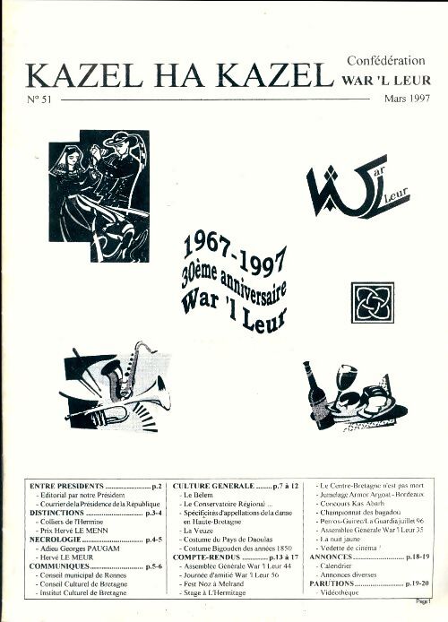 Kazel Ha Kazel n°51 - Collectif - Livre