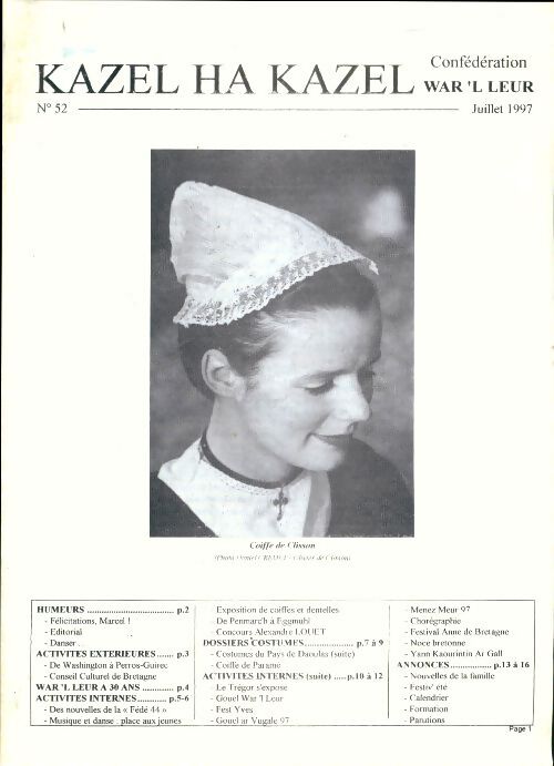 Kazel Ha Kazel n°52 - Collectif - Livre