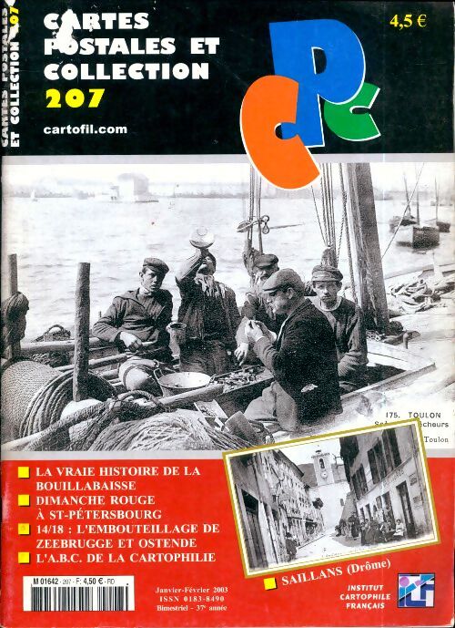 Cartes postales et collection n°207 - Collectif - Livre