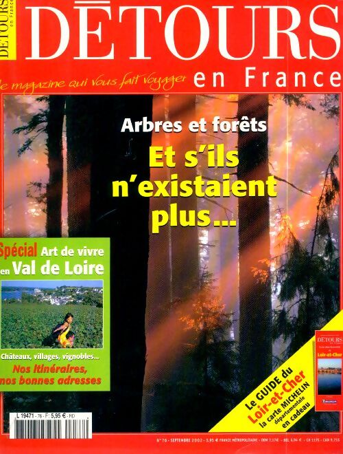 Détours en France n°76 : Arbres et forêts - Collectif - Livre