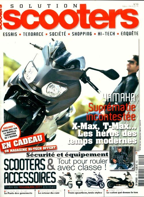 Solutions scooters n°10 : Yamaha, suprématie incontestée - Collectif - Livre