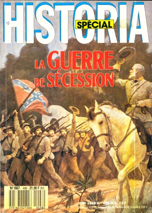 Historia Spécial n°498 : La guerre de sécession - Collectif - Livre