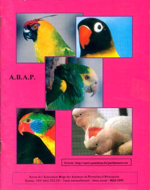 Revue des Psittacidés 4e année Mai 1999 - Collectif - Livre