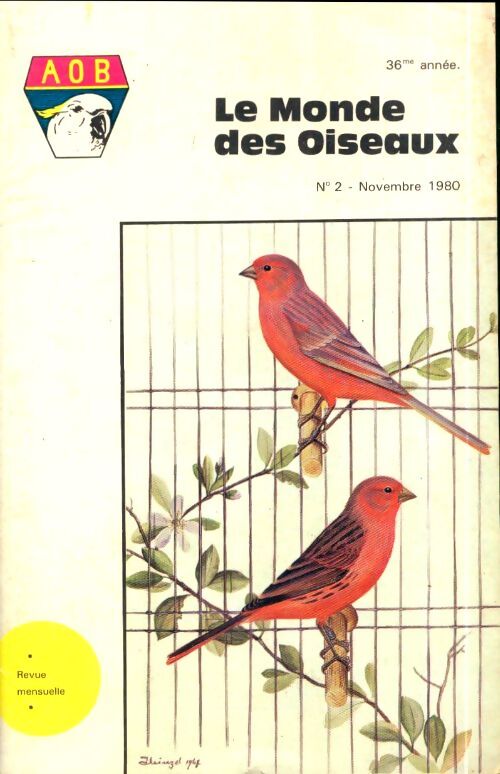 Le monde des oiseaux n°2 36e année - Collectif - Livre