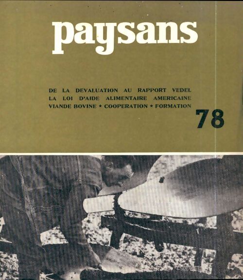 Paysans n°78 - Collectif - Livre