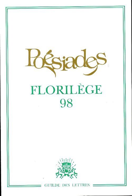 Poésiades florilège 98 - Collectif - Livre