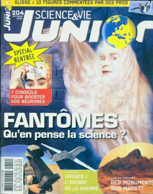 Science & vie junior n°204 : Fantômes. Qu'en pense la science ? - Collectif - Livre