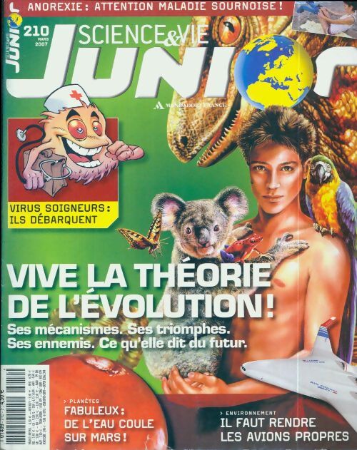 Science & vie junior n°210 : Vive la théorie de l'évolution ! - Collectif - Livre