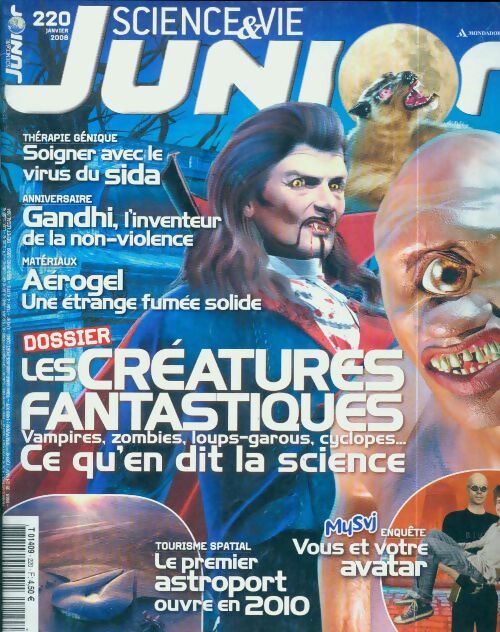 Science & vie junior n°220: Les créateurs fantastiques - Collectif - Livre