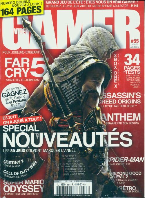 Videogamer n°55 : Far cry 5 - Collectif - Livre