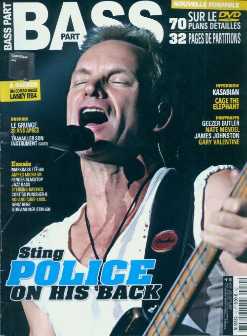 Bass part n°10 : Sting - Collectif - Livre