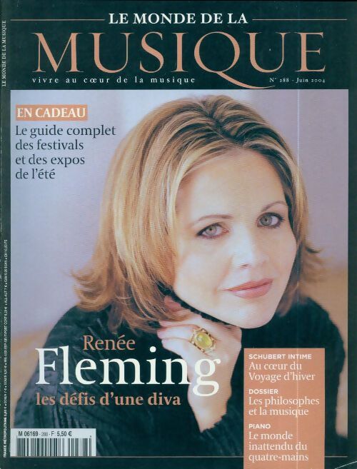 Le monde de la musique n°288 : Renée Fleming - Collectif - Livre