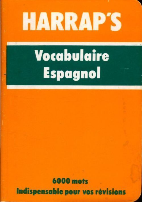 Vocabulaire Espagnol - Collectif - Livre