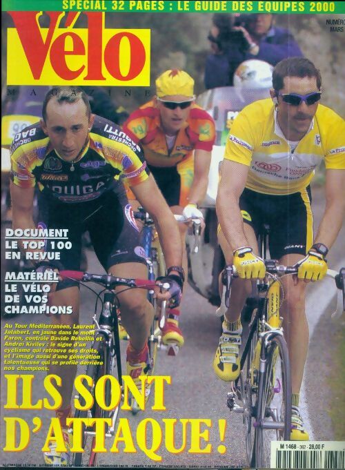 Vélo magazine n°362 : Ils sont d'attaque - Collectif - Livre