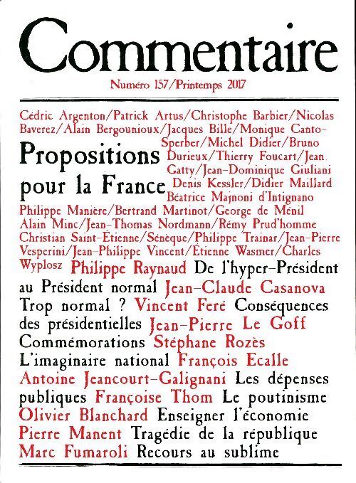 Commentaire n°157 - Collectif - Livre