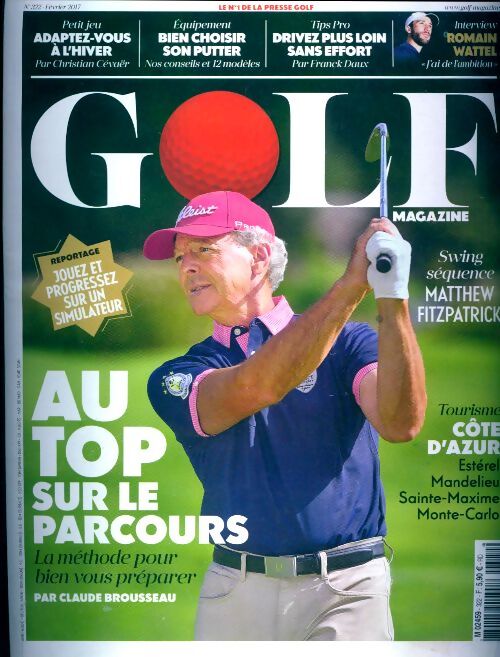 Golf magazine n°322 - Collectif - Livre