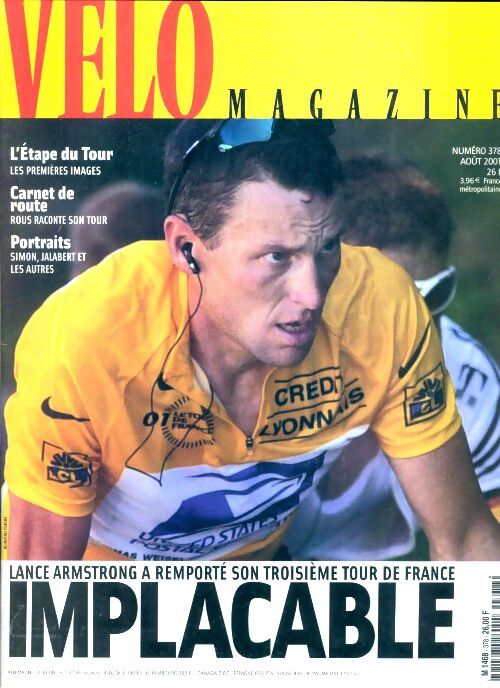 Vélo magazine n°378 : Implacable - Collectif - Livre