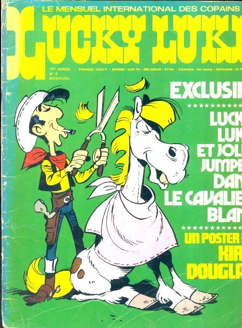 Le mensuel International des copains de Lucky Luke n°8 - Collectif - Livre