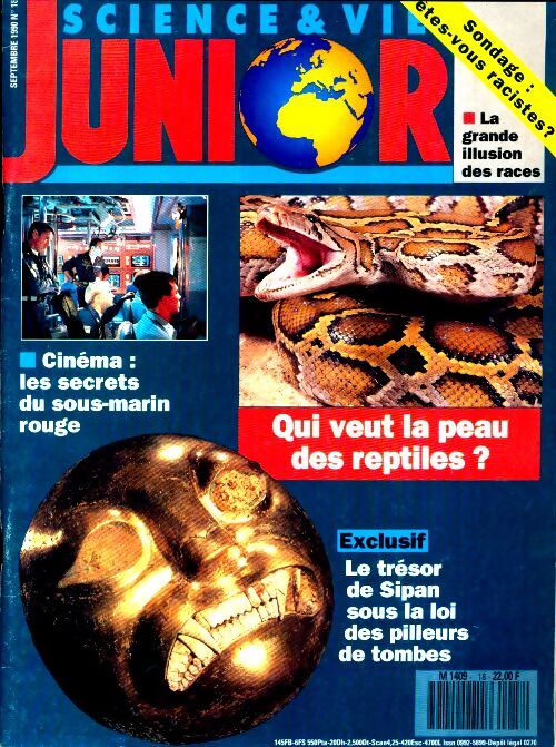 Science & vie junior n°18 :  Qui veut la peau des reptiles ? - Collectif - Livre