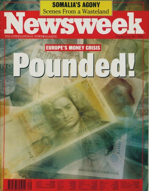 Newsweek n°39-1992 : Pounded ! - Collectif - Livre