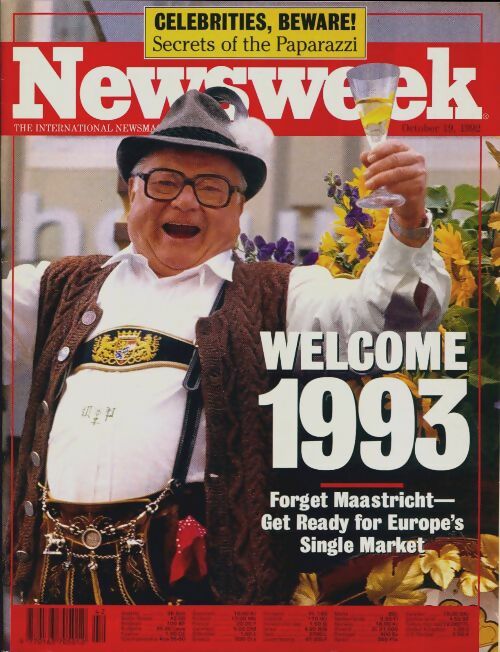 Newsweek n°42-1992 : Welcome 1993 - Collectif - Livre