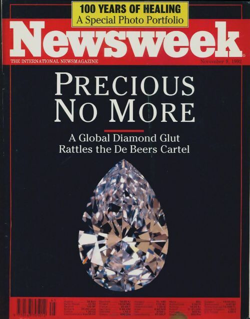 Newsweek n°45-1992 : Precious no more - Collectif - Livre